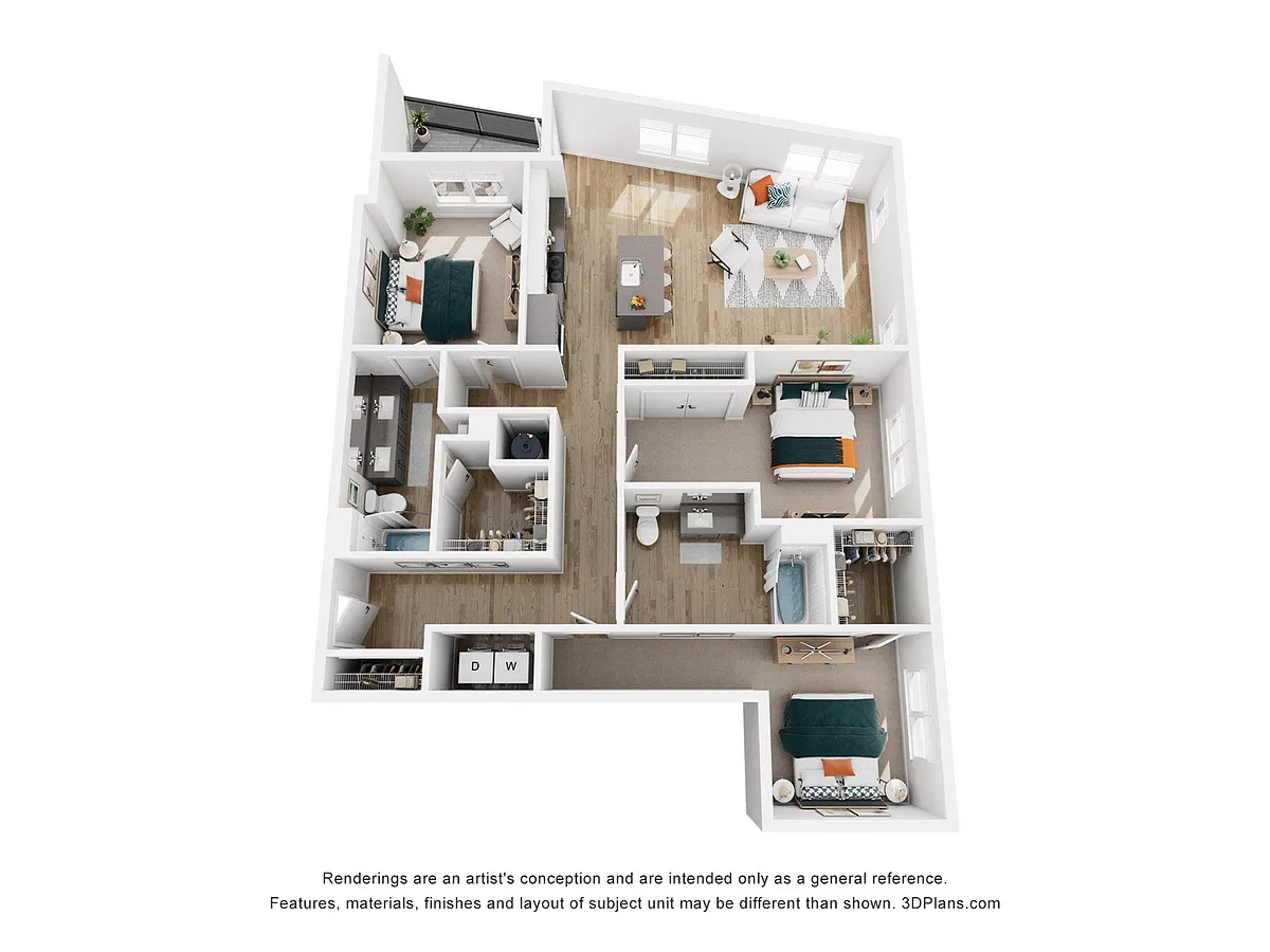 Floor plan Platform 3.1a