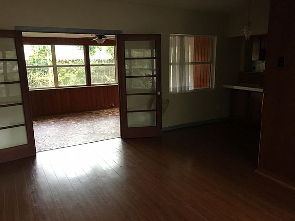 Livingroom with french doors into the sun room