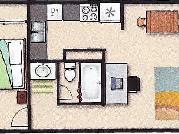 2nd image of 5100 Leetsdale Dr APT 340