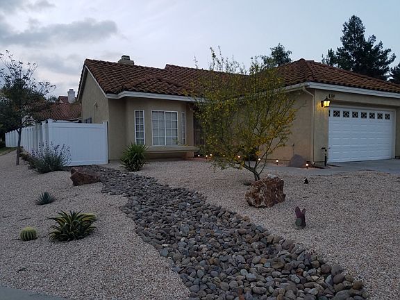 Exterior front at dusk