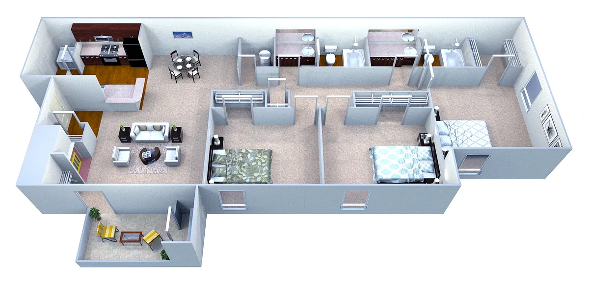 Floor plan C