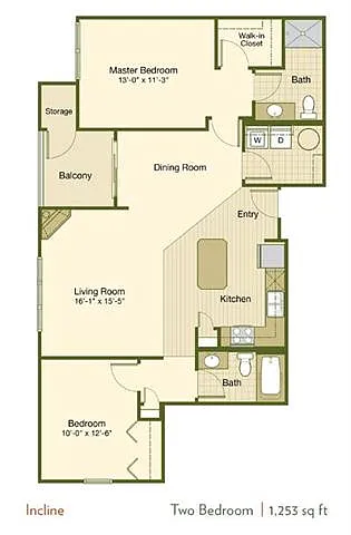 Floor plan Incline