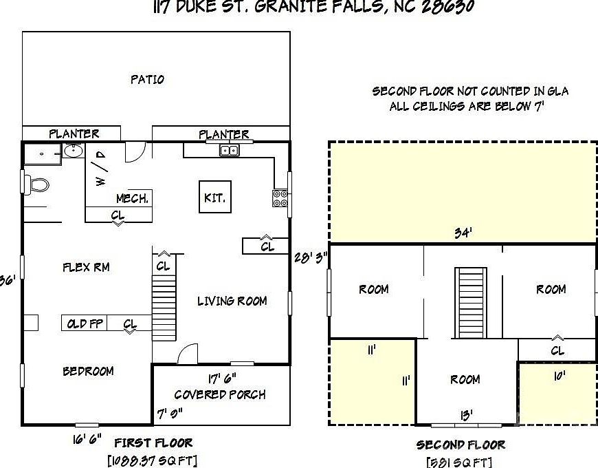 117 Duke St, Granite Falls, NC 28630 MLS CAR4024535 Zillow