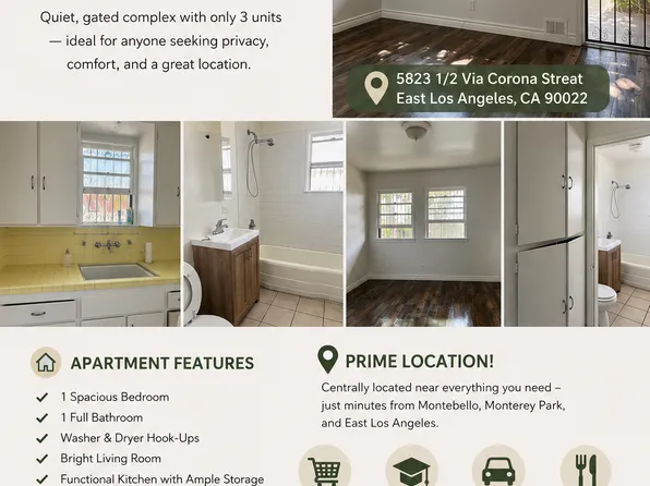 5823 1/2 Via Corona St #2, Los Angeles, CA 90022