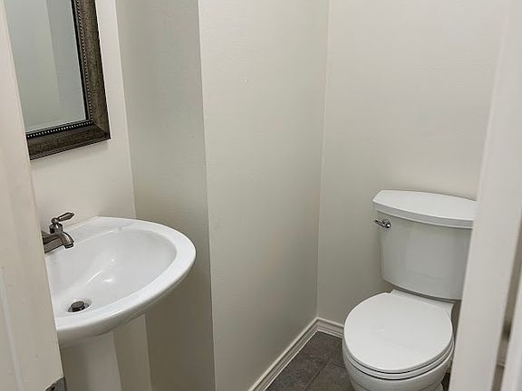 half bath downstairs