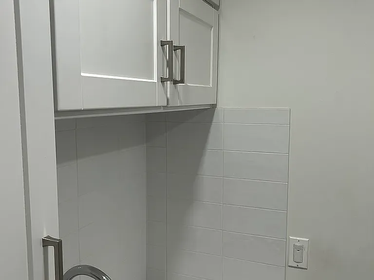 Laundry cabinets