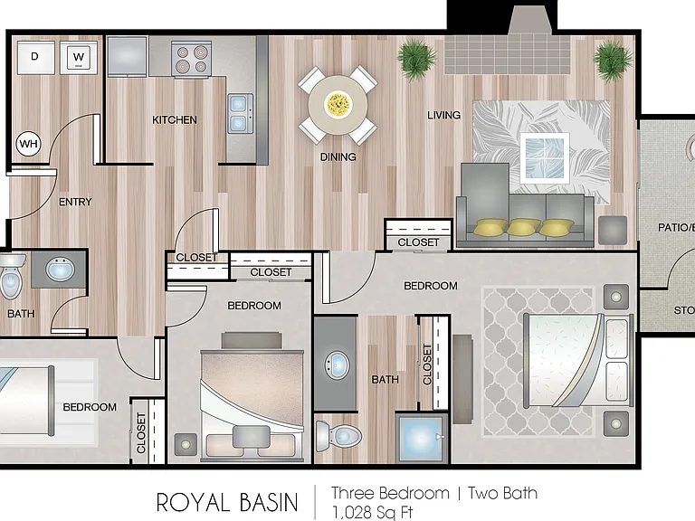 1028 Square Feet 1028 Square Feet