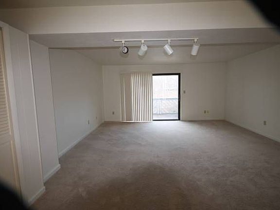 Living area sliding door