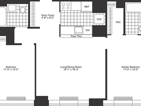 2nd image of 255 W 94th St APT 20H