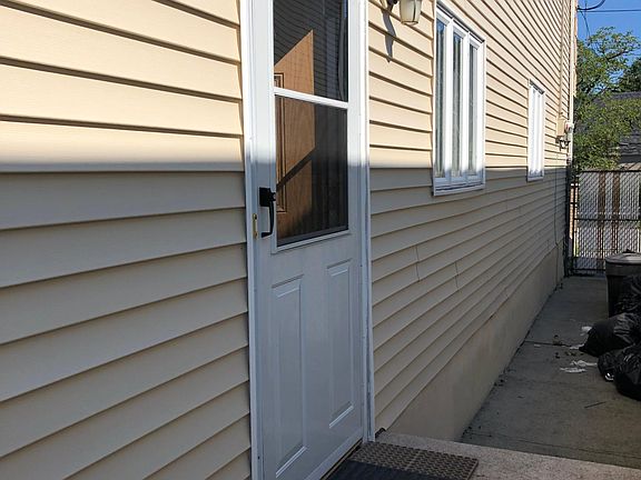 Side Entrance to first floor one bedroom rental