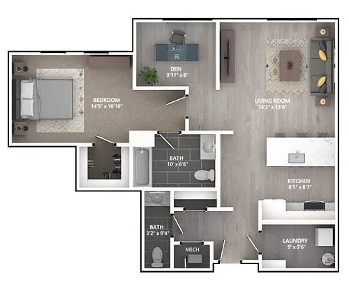 Floor plan A7D