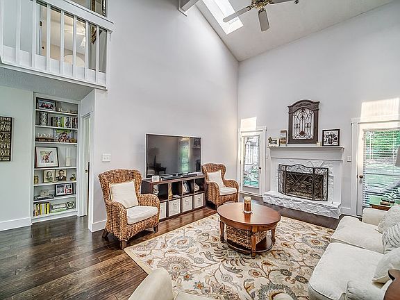Two-story family room