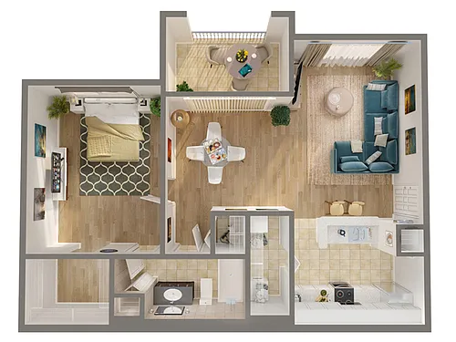 Floor plan Astoria