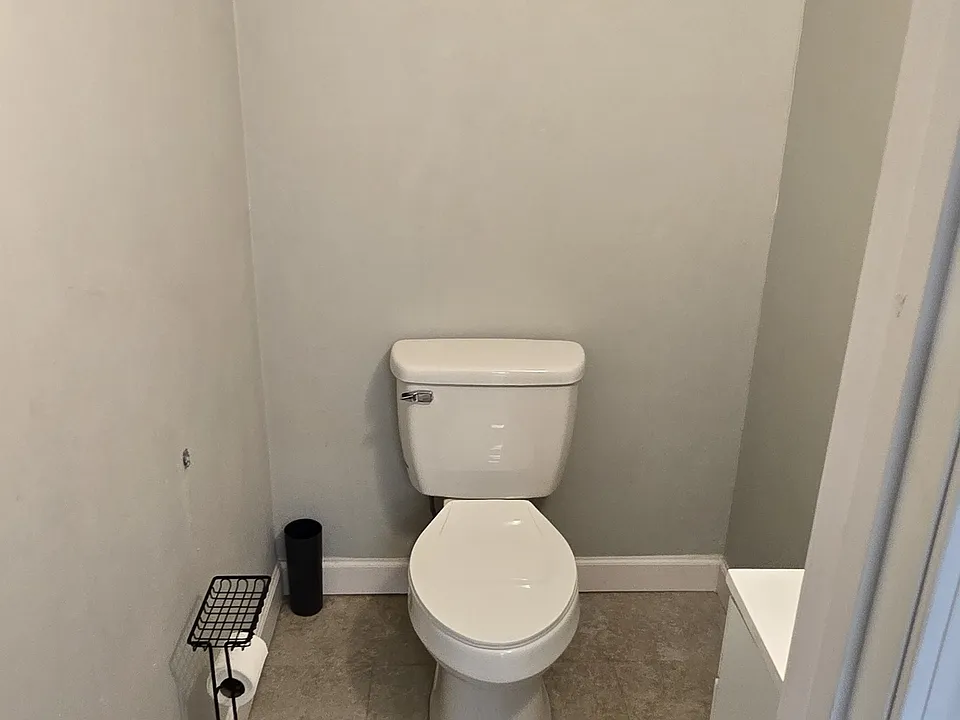 Half bath off kitchen