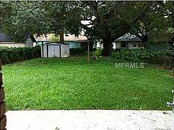 Fenced Back yard