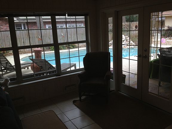 Pool view from Living/Kitc