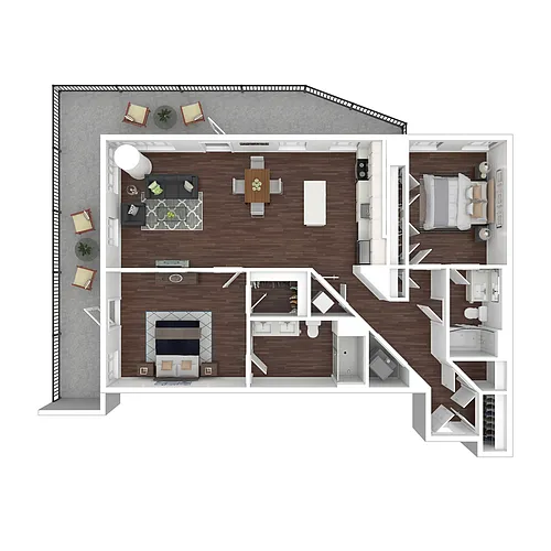 Floor plan B13- West