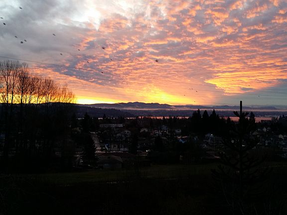 View of Cascade mountains an