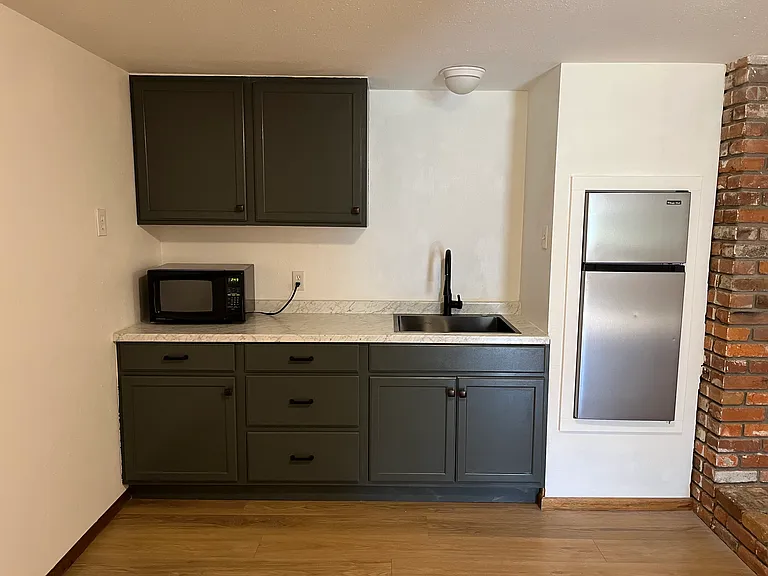 downstairs kitchenette