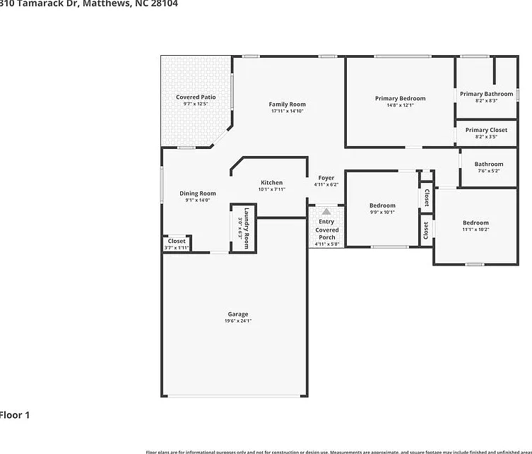 3 bed, 2.0 bath, 1240 sqft, $2,300 — Photo 2