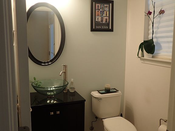 1/2 Bath on Main Level