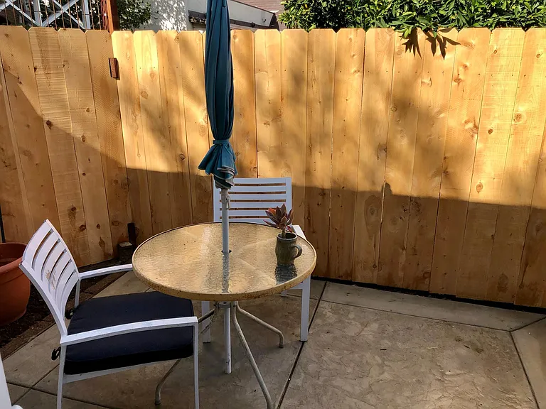 private patio