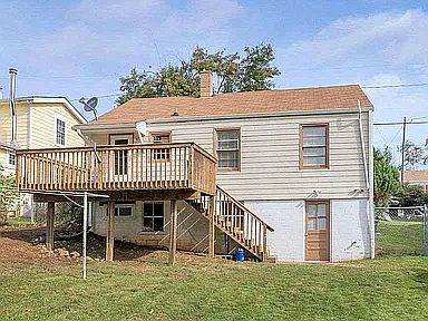 Back yard view - Basement unit