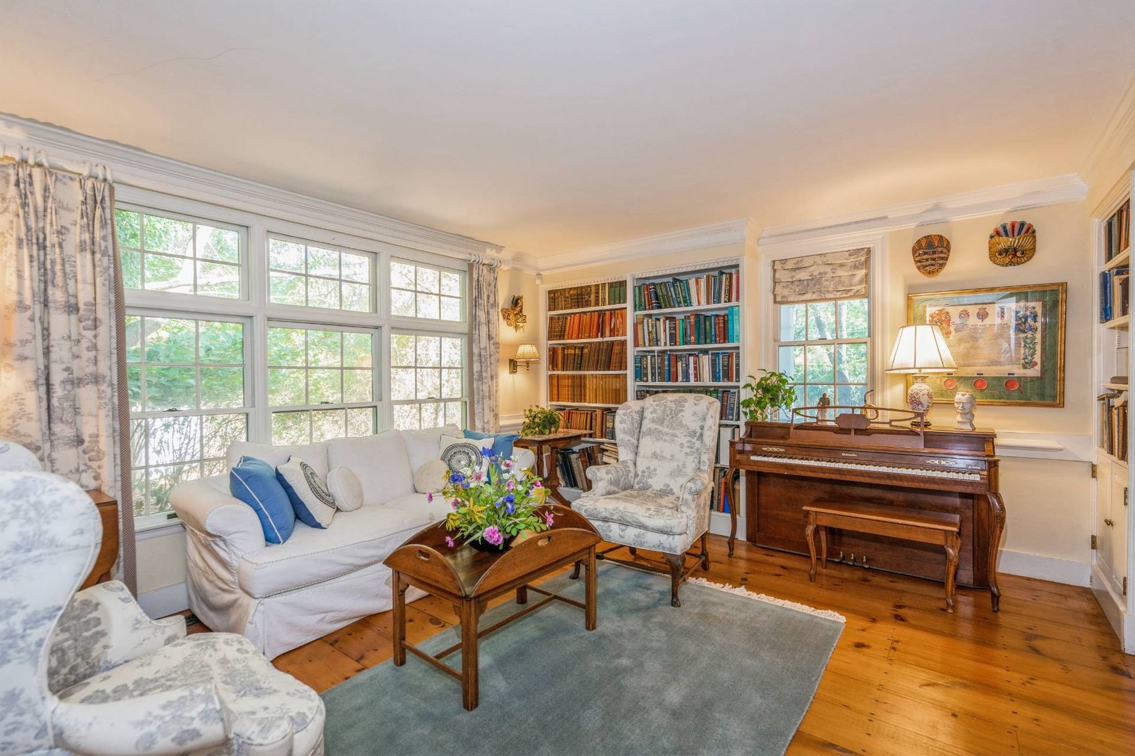  Sunlit Library