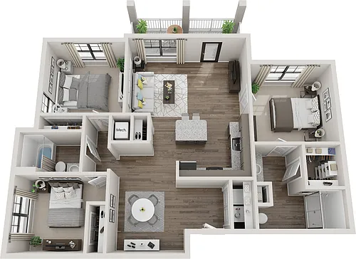 Floor plan C2A