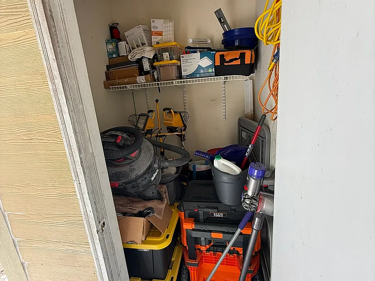 Outdoor Storage Closet (tools not included)