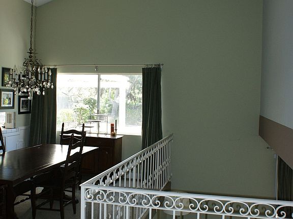 looking in from entryway into dining room