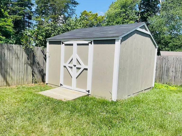 Storage on the backyard