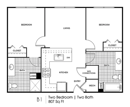 Floor plan B1-30