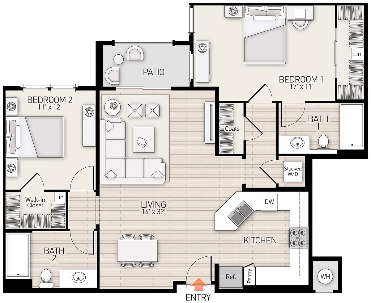 Floor plan Plan S