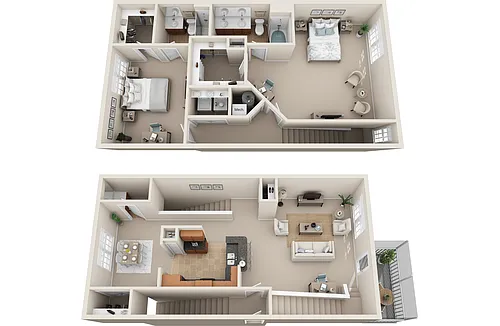 Floor plan B3A