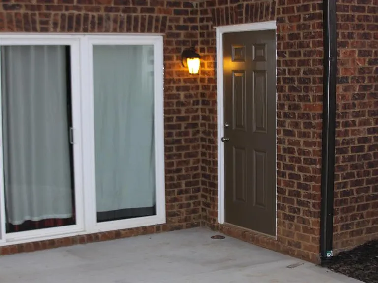 Back Patio with Storage