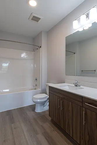 Floor plan 2 Bedroom - 2 Bath - Traditional