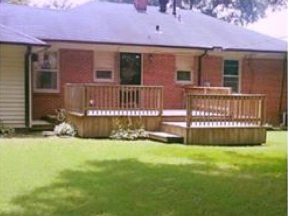 Wonderful back patio and grill