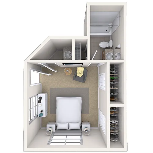 Floor plan The Refuge