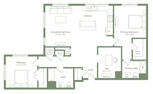 Floor plan B71