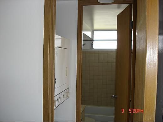 laundry to bathroom