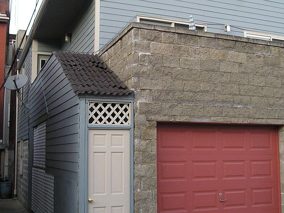 Rear Exit at Garage.