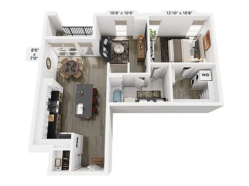 Floor plan A13