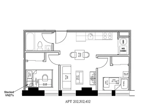 Floor plan 202