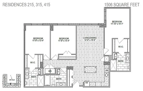 Floor plan 415