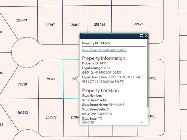 14365 Pinkhams, El Paso, TX 79938