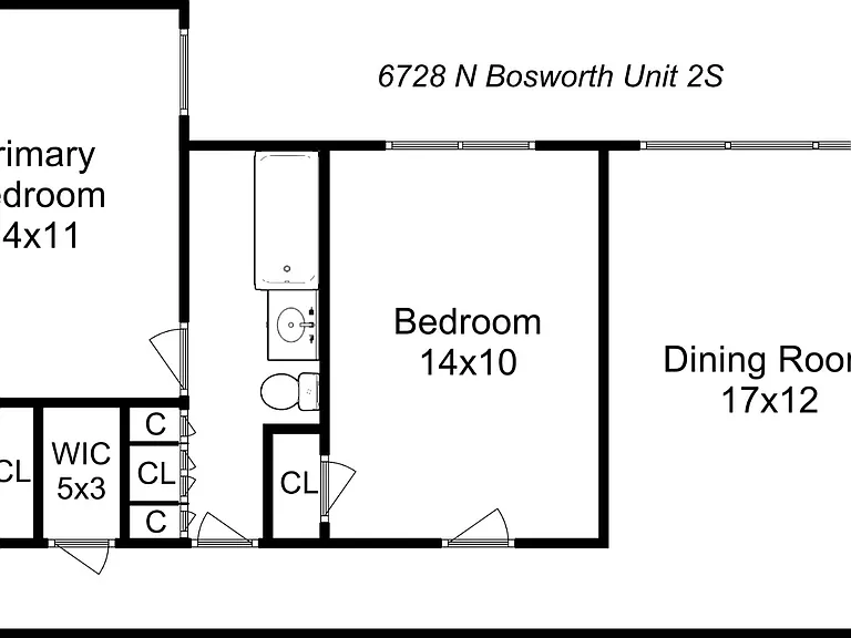 6726 N Bosworth Ave #2S — Photo 17
