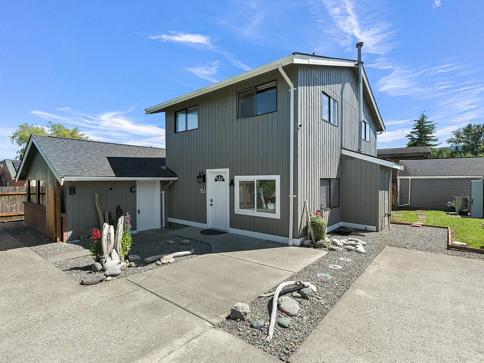 Front view of the property building