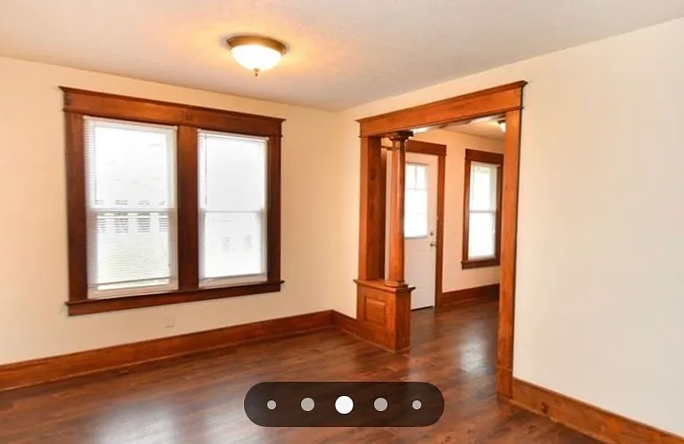 Dining room looking towards landing.