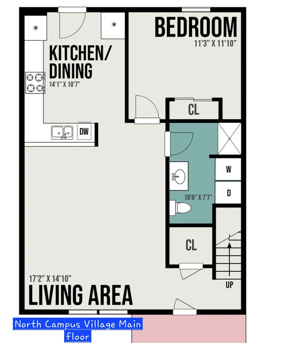 Floor plan Flats and garage units
